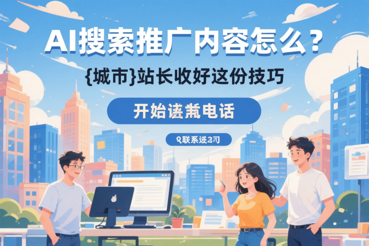 AI搜索推广内容怎么写？莆田站长收好这份技巧