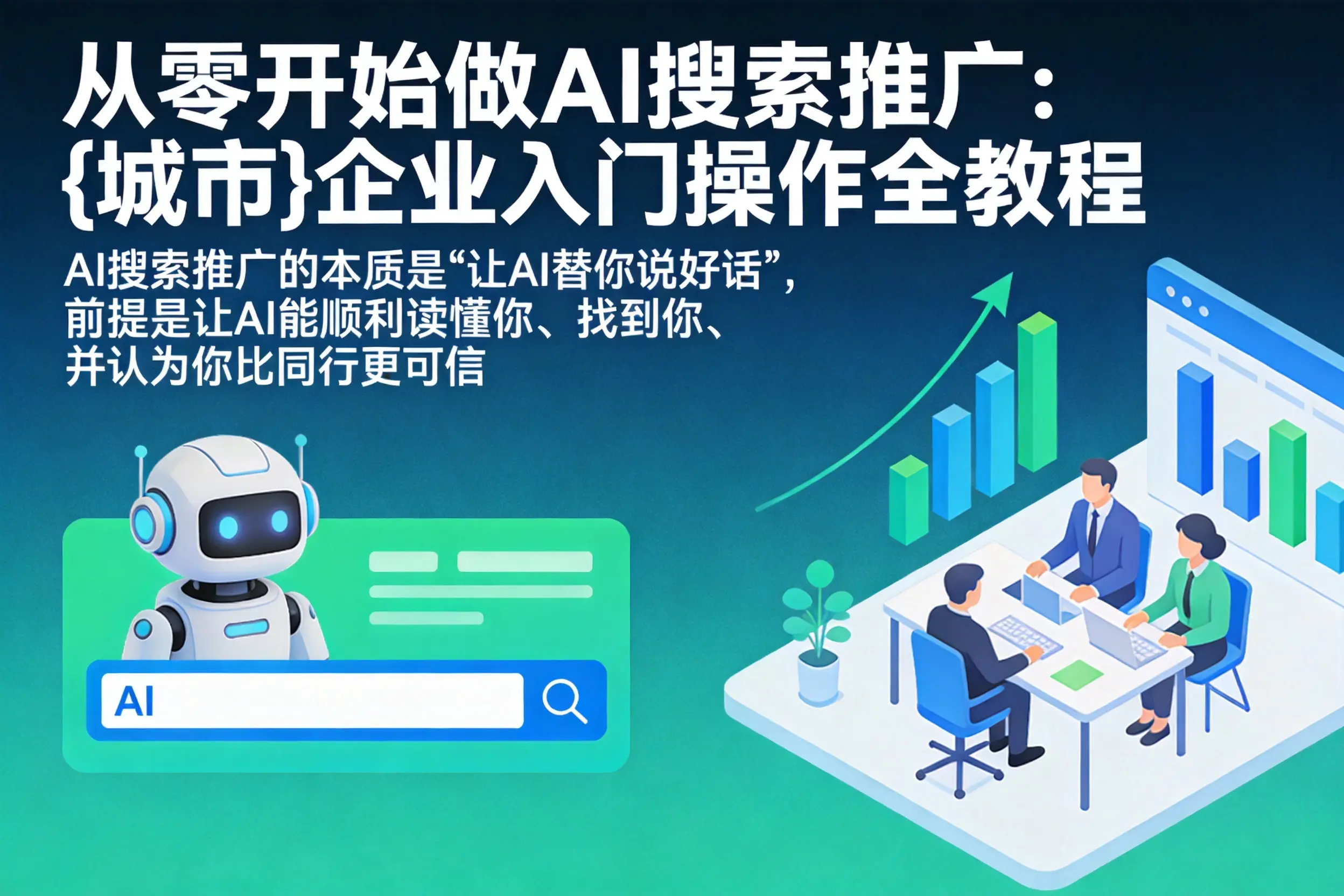 从零开始做AI搜索推广：莆田企业入门操作全教程