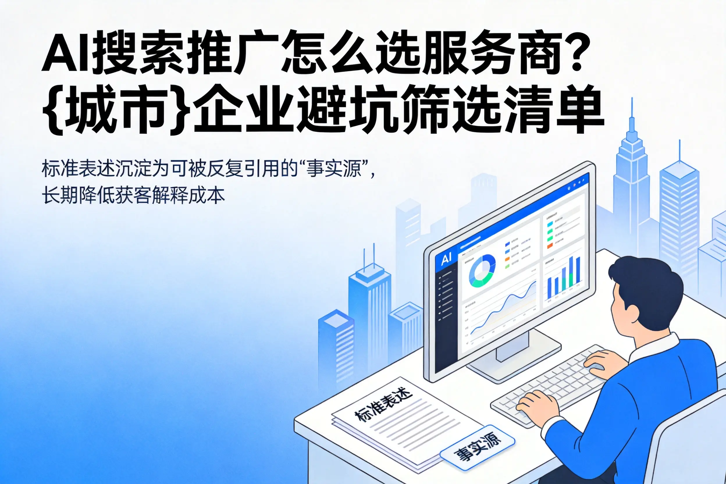 AI搜索推广怎么选服务商?莆田企业避坑筛选清单