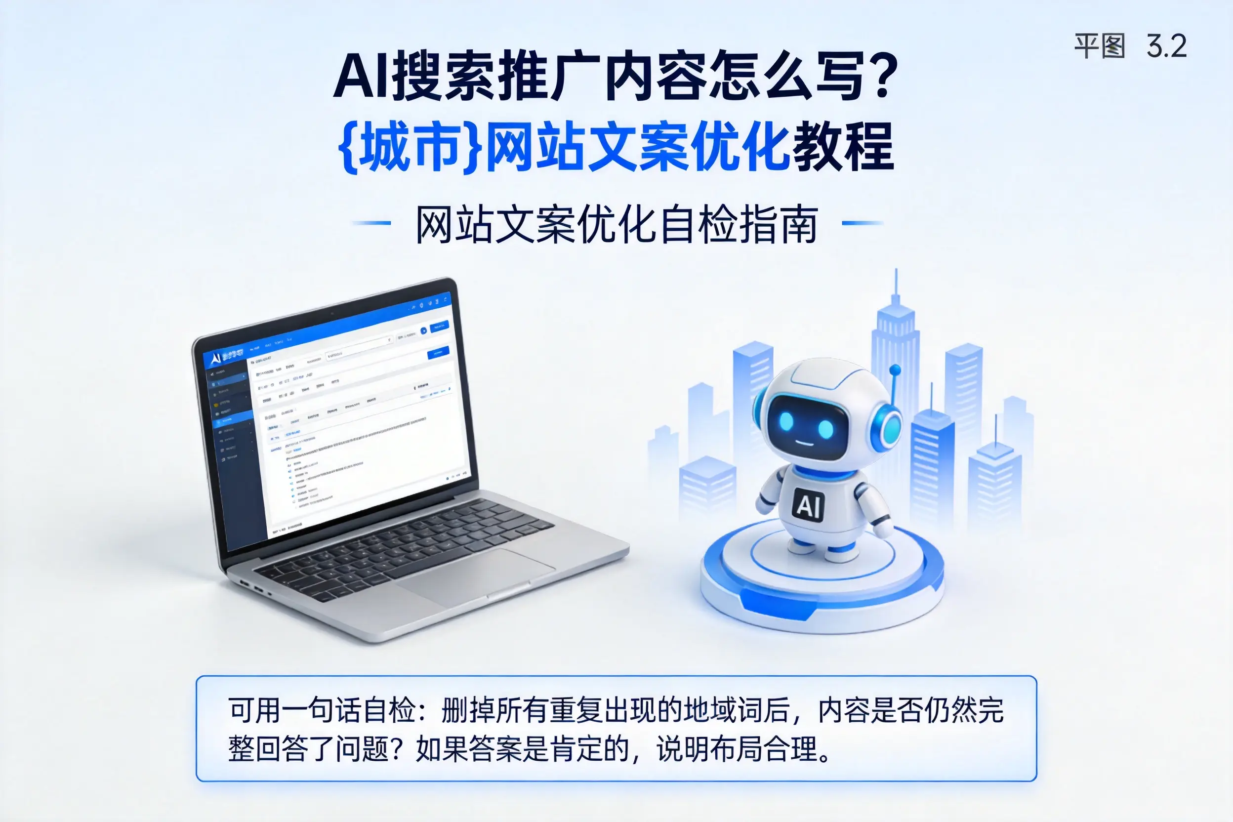 AI搜索推广内容怎么写?莆田网站文案优化教程