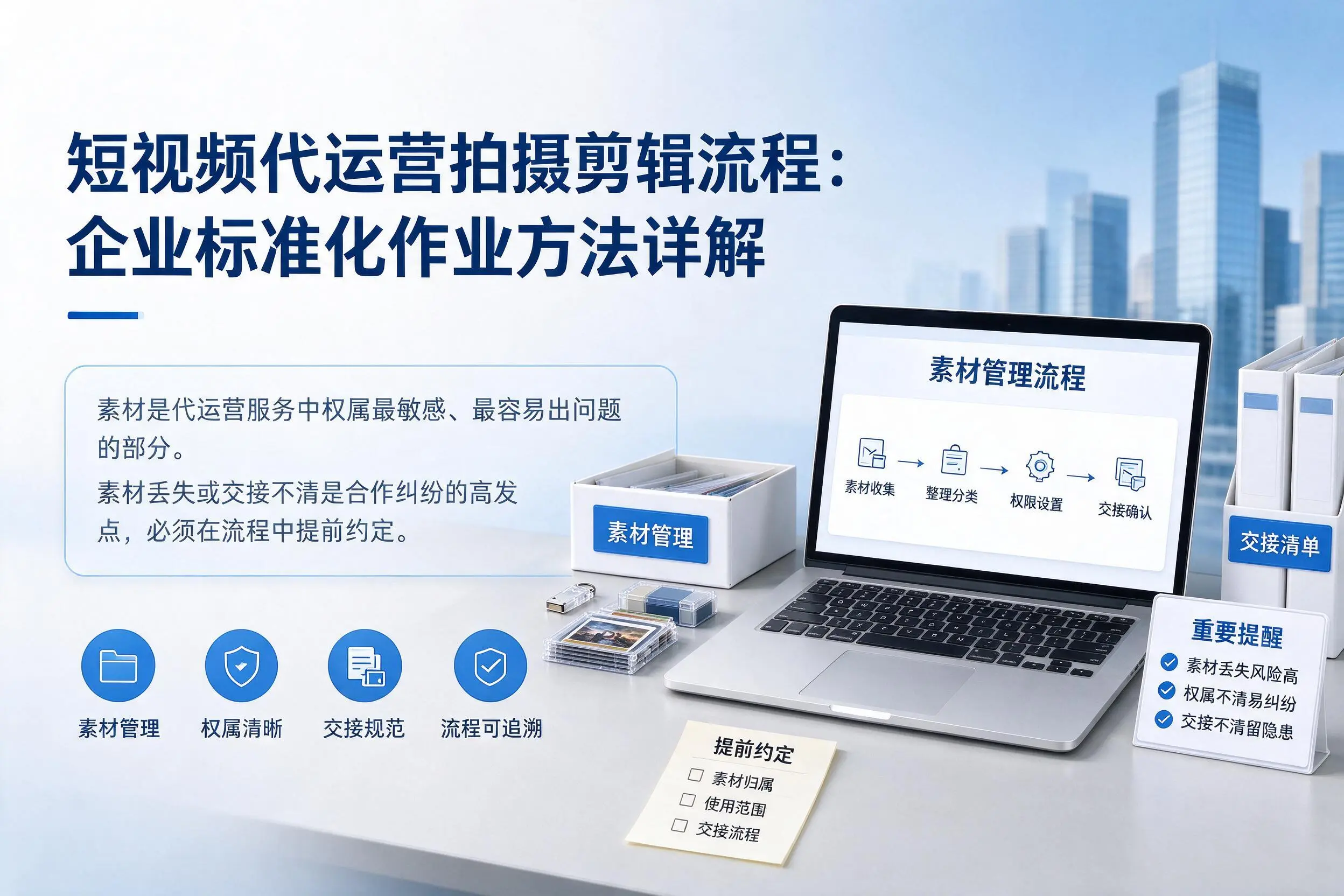短视频代运营拍摄剪辑流程:莆田企业标准化作业方法详解